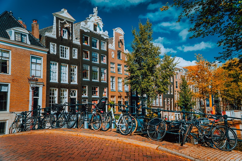 Fahrradtour durch Amsterdam