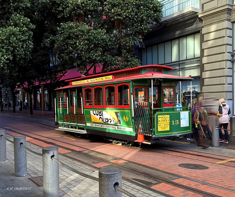 Cable Cars: Beliebtes Verkehrsmittel in San Francisco -  © @am_drews via Twenty20