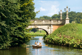 B�rgerpark - Br�cke, Ruderboot � BTZ Bremer Tourismus Zentrale