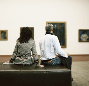  � Besucher im Museum Ludwig - K�lnTourismus GmbH / Andreas M�ltgen
