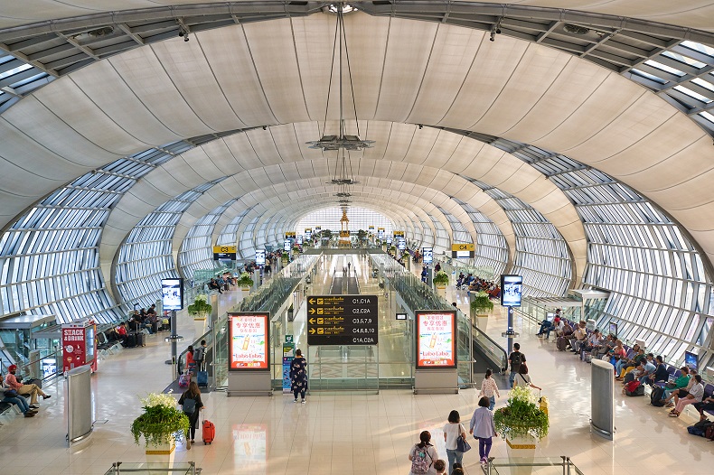 Bangkok Suvarnabhumi Airport - Stockfoto-ID: 355691792 Copyright: Sorbis