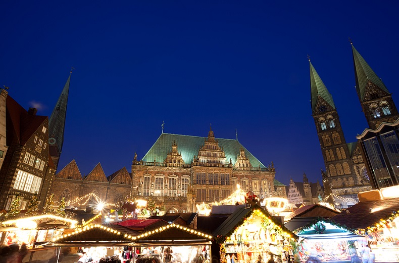 Nach Bremen zum Weihnachtsshopping