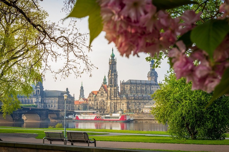 Elbe in Dresden © Jan Claus auf Pixabay 