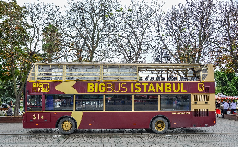 Hop-On Hop-Off Stadtrundfahrt durch Istanbul -Stockfoto-ID: 282813007 Copyright: Phuong D. Nguyen - Bigstockphoto