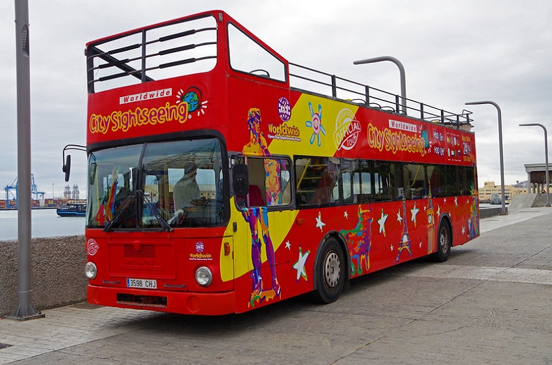 Hop-On Hop-Off Stadtrundfahrt durch Las Palmas in Gran Canaria