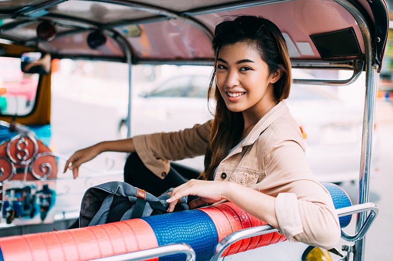 Rundfahrt mit dem Tuk-Tuk durch Malaga