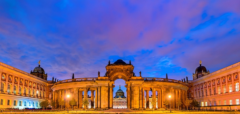 Potsdam am Abend und Nachts