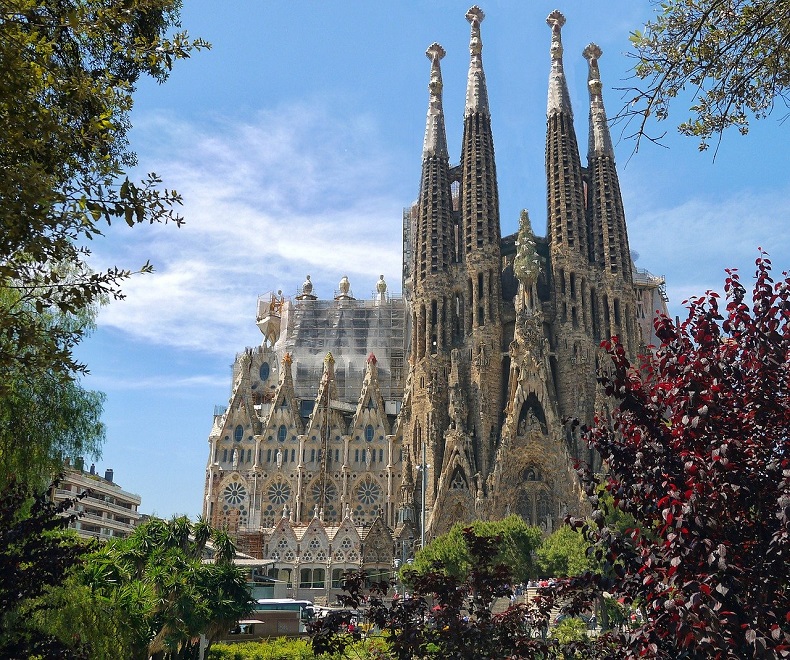 Sagrada Familia - foto de Patrice Audet auf Pixabay