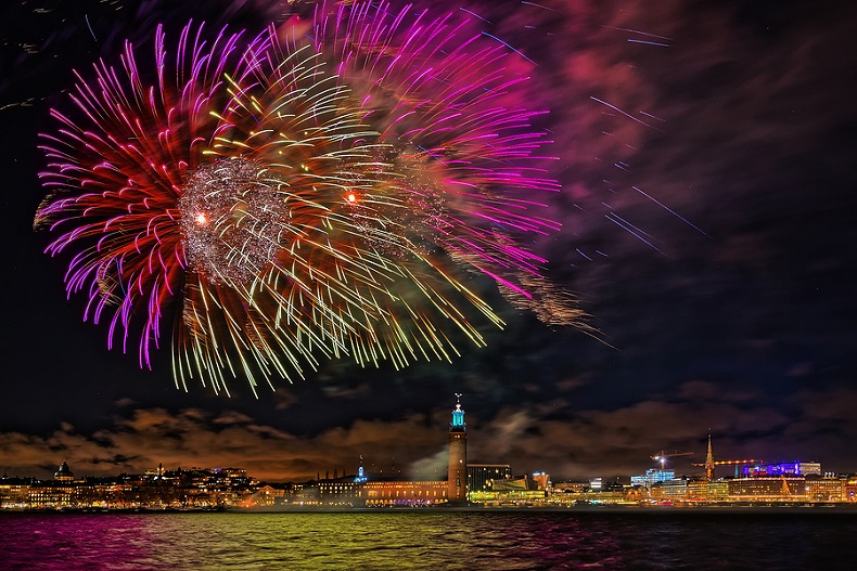 Kurztrip zu Silvester - den Jahreswechsel in Stockholm feiern.