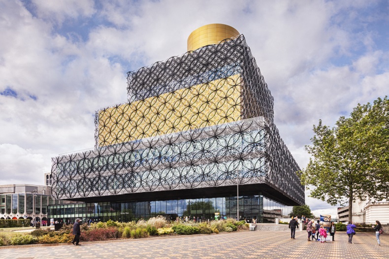 Public Library Birmingham- Stockfoto-ID: 281537530 Copyright: TravellingLight - Bigstockphoto.com