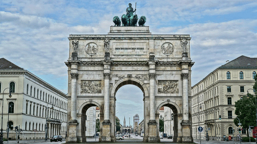 Siegestor in M&uuml;nchen Schwabing. &copy; wdreblow0 | pixabay.com